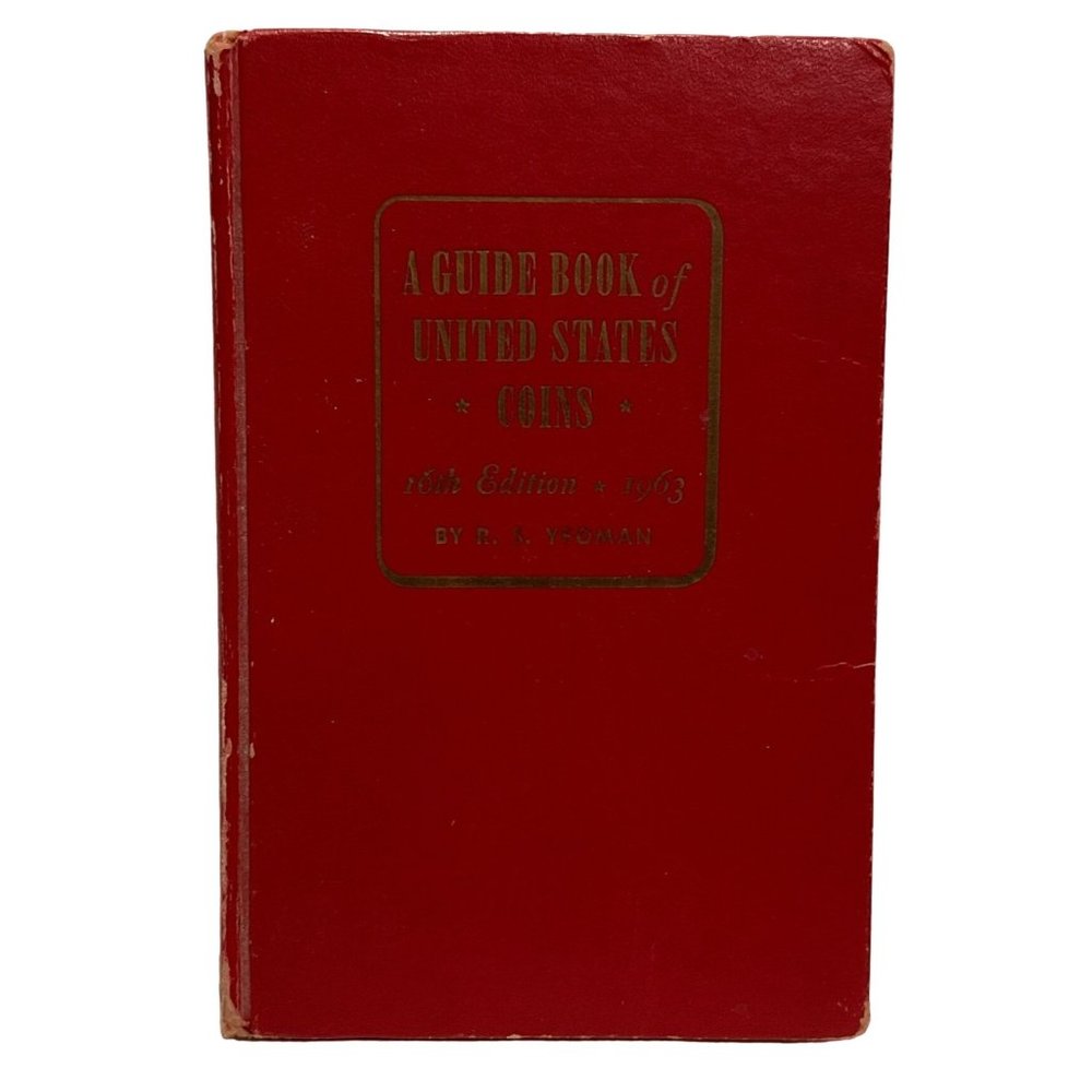 Vtg " A Guide Book of United States Coins" 1963 16th Ed RS Yeoman Whitman Pub